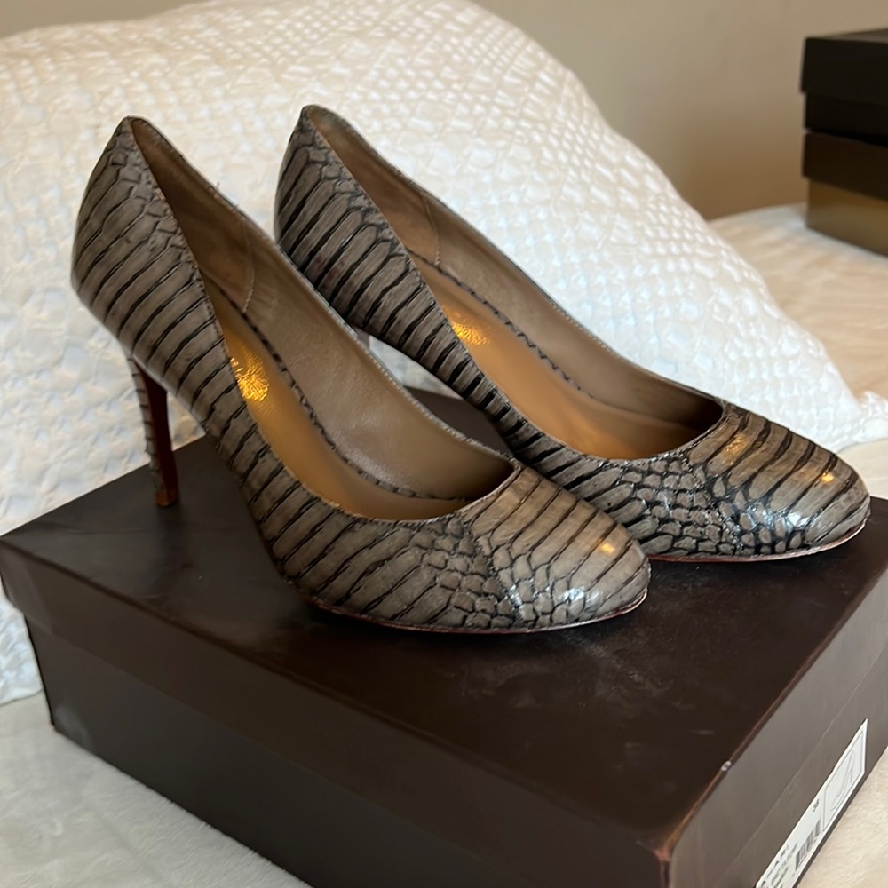 Elie Tahari Bretta Pump Warm Clay Size 38 (8)